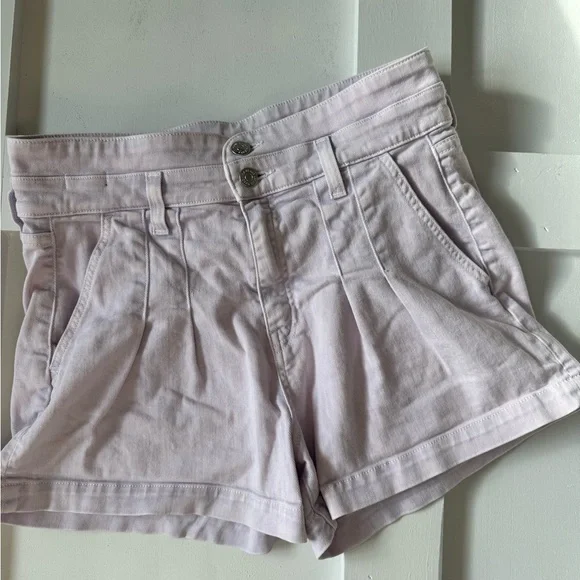 Veronica Beard Lavender High Waist Shorts - Picture 2 of 5